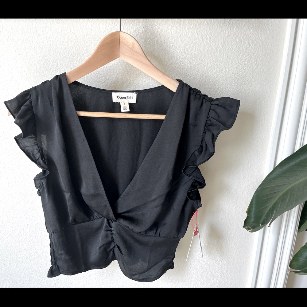 cute open chest crop tops